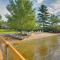 Panther Pond Cabin with 200 Ft Sand Beach and Dock! - Raymond