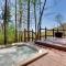 Deck and Fire Pit Mtn-View Cabin in Rabun Gap - Rabun Gap