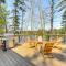 Beautiful Chetek Home with Prairie Lake Access! Beautiful Chetek Home with Prairie Lake Access!