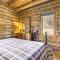Log Cabin with Pond and Trail Access in Almond! - Almond