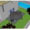 Villa piscine barbecue - Codognan