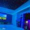 The NEW Blue Horse Suite at The Grumpy Schnauzer B&B Luxury Private Indoor Hot Tub Breakfast in Bed