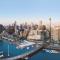 Modern 2BR 2Bath Darling Harbour Views, Pool, Parking, Spa & Gym