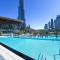 GRANDE RESIDENCES with a direct Burj Khalifa view and Private Fountain Show at 42nd floor with DXB AIRPORT VIP Shuttle