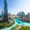 GRANDE RESIDENCES with a direct Burj Khalifa view and Private Fountain Show at 42nd floor with DXB AIRPORT VIP Shuttle