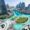 GRANDE RESIDENCES with a direct Burj Khalifa view and Private Fountain Show at 42nd floor with DXB AIRPORT VIP Shuttle