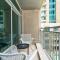 Vibrant 1BR APT with Burj Khalifa View - Dubaj