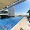 Beautifully Furnished Studio with Skyline Views
