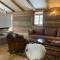 Old barn, hay outside, new inside