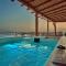 Super Deluxe Mykonos Villa Villa Celestial Vista 11 Bedrooms 2 Private Infinity Pools Helipad Kastro