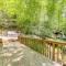 Bryson City Cottage with Hot Tub and Waterfall Views!