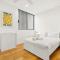 Central luminous 2 beds with balcony & aircon