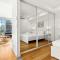 Central peaceful 1 bedroom with balcony & aircon