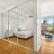 Central, modern 1 bedroom with air-con & balcony