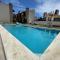 Flatmarazul Lindos Apartamentos Privativo com cozinha