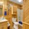 Hill City Log Cabin with On-Site Trout Fishing!