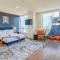Spacious 2BR HighRise, Gym, Pool, Parking, W-D, Golf