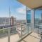 Cozy HighRise 23th Flr,Gym,Parking,Pool,W-D,Golf