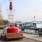 WOHLFÜHLBOOT Hausboot - Festlieger im Hafen Bad Saarow - WC an Bord, Dusche an Land