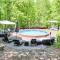 Hot Tub and Trail Access Treehouse in Landrum!