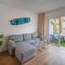 Moderne Designer-Maisonette 2 Schlafzimmer eigene Terrasse mit Grilltisch und Fitnessbereich
