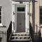 Luxury lower ground floor apartment walled area