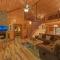 Family indoor pool cabin theater room