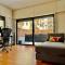 Beachfront apartment with 2 Workspaces, Kids Room & Pool