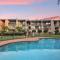 Two bedroom river view unit with pool