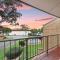 Two bedroom river view unit with pool