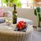 Mediterranean Escape - Steps from the Beach Apartment with Pool