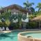 Bungalow Las Palmeras con piscina en Las Galeras