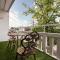 Chic 3 BR Home with Balcony & Free Parking