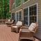 Tawny and Peaceful Game Room Firepit PatioDeck Workspace