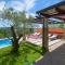 Stone villa Zamask with a pool and a lovely view