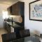 Seafront apartment with private garden