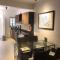 Seafront apartment with private garden