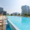 Stylish 2BR with Burj View & 5 min from Dubai Mall
