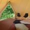 Beautiful safari tent in Twijzel with terrace