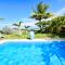Chalet Kestrel with pool on the beach