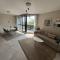 Seaview flat with pool & parking