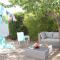 nice villa with heated swimming pool, in the center of the village of aureille, 8 persons, near baux de provence, in the alpilles