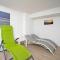 Das Solaris Beach Apartment 15 mit Garten und Grillplatz