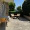 Private studio apartment with a garden and a terrace