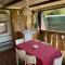 Large camper in the olive grove
