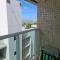 Flat maravilhosa vista beira mar de Intermares 605
