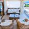 Irida beachfront Villa for 12 steps to amenities