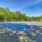 about 1 Mi to Lake Secluded Poconos Home with Decks