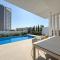 Luxury villa with pool near beaches and harbor
