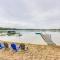 Lakefront Burlington Vacation Rental Dock and Beach
